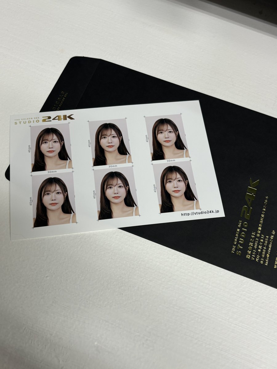 ティナリ　証明写真 STUDIO24K @k_studio24 さんで 韓国式証明写真とプチプロフィール撮影