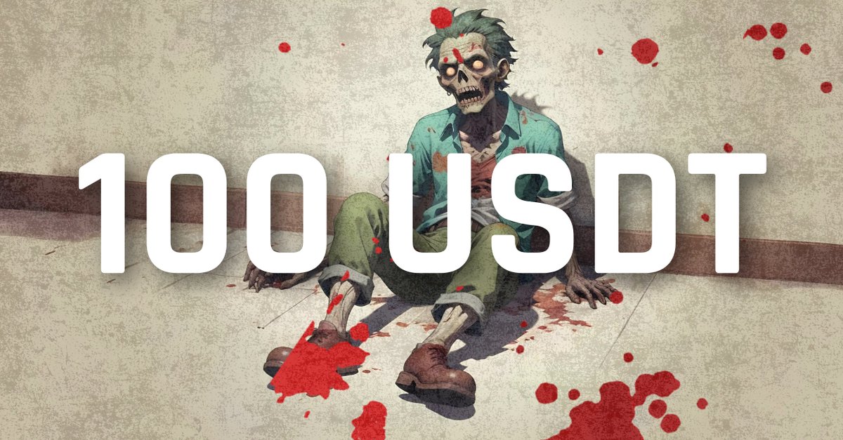 💎 100 USDT COMPETITION 💎

Join the competition: Follow these steps:

1️⃣ PLAY ZOMBI - bit.ly/3z8L8do
2️⃣ Like &amp; Re-Post this Post
3️⃣ Tag 3 friends in the comments

5 of you will be picked at random to WIN 20 USDT!

( 💸 The Winners will be announced in 48 Hours 💸)