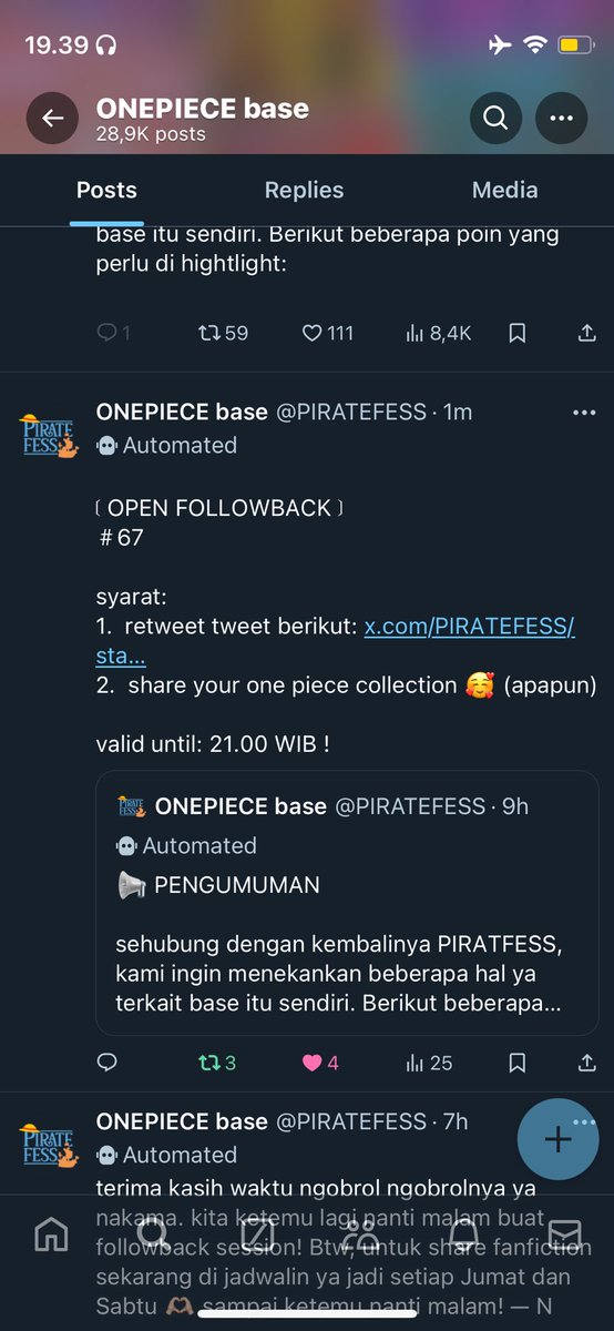 elctairs's tweet photo. @PIRATEFESS done etmin, tpi ak punyana btol nu wanpis doang 😔 https://t.co/smAsxvSyKB