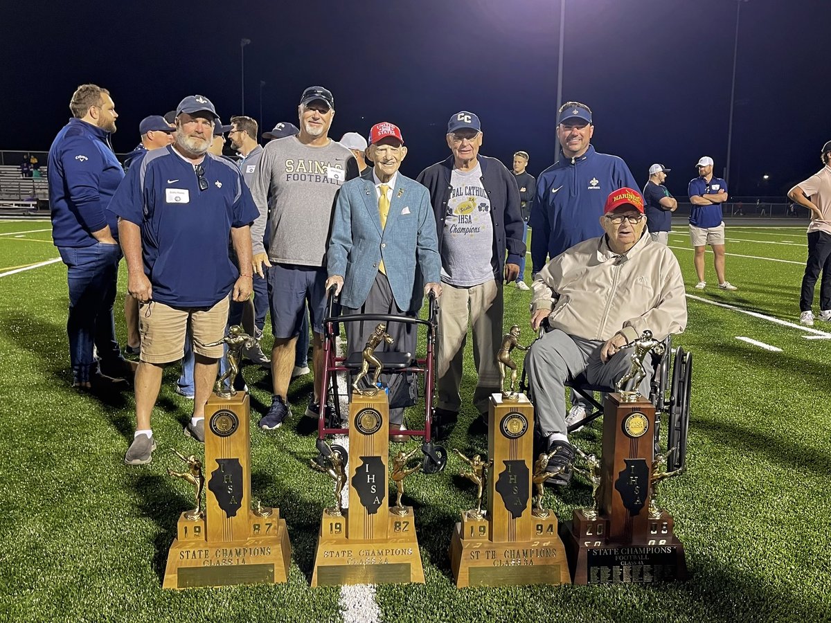 What a special night it was to celebrate our 100th year of Saints Football. It was great to see so many former players, coaches and alumni. Our tradition and excellence was on display. #GoSaints