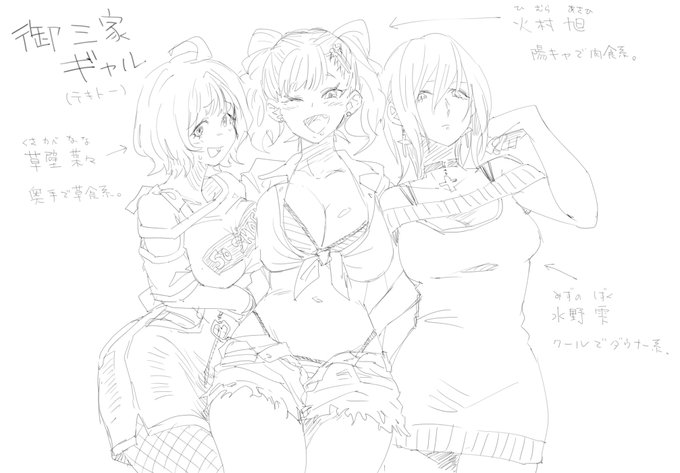 御三家ギャルって何だ 