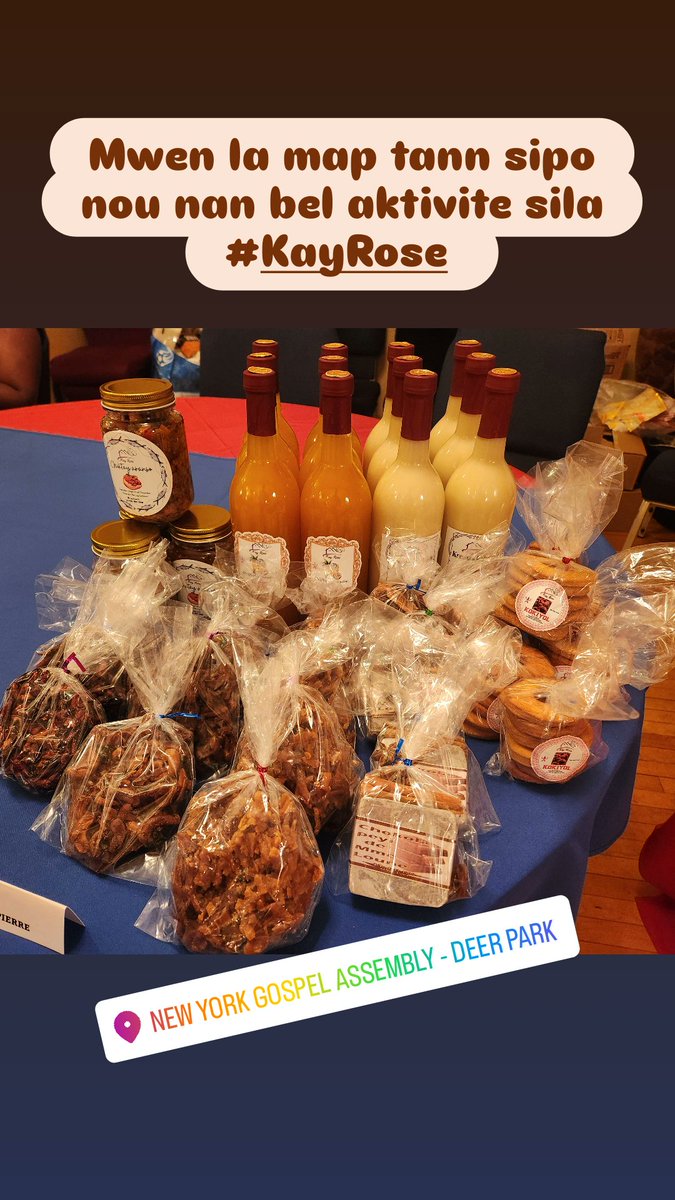 Bonjou zanmim yo m espere nou byen? 
Mpase envite nou nan bel aktivite sila.
Jodi a se dezyem e denye jou a, siw nan #LongIsland ou pa lwen adress la, mtap kontan jwenn on ti sipò ak ankourajman nan menw. Deja mesi❤️🙏🏾 map tann nou.