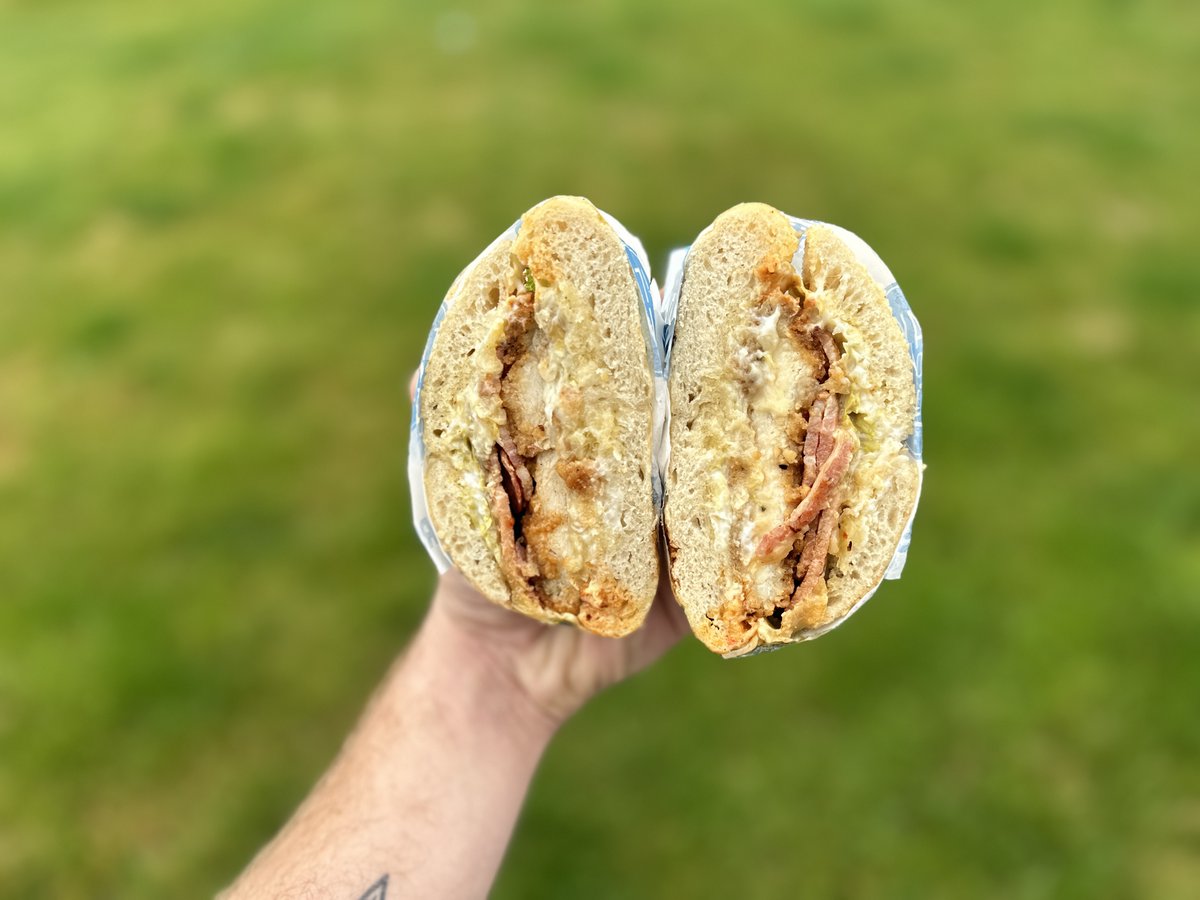 Taylor's Bagels is worth the visit if you're in Bath!🥯