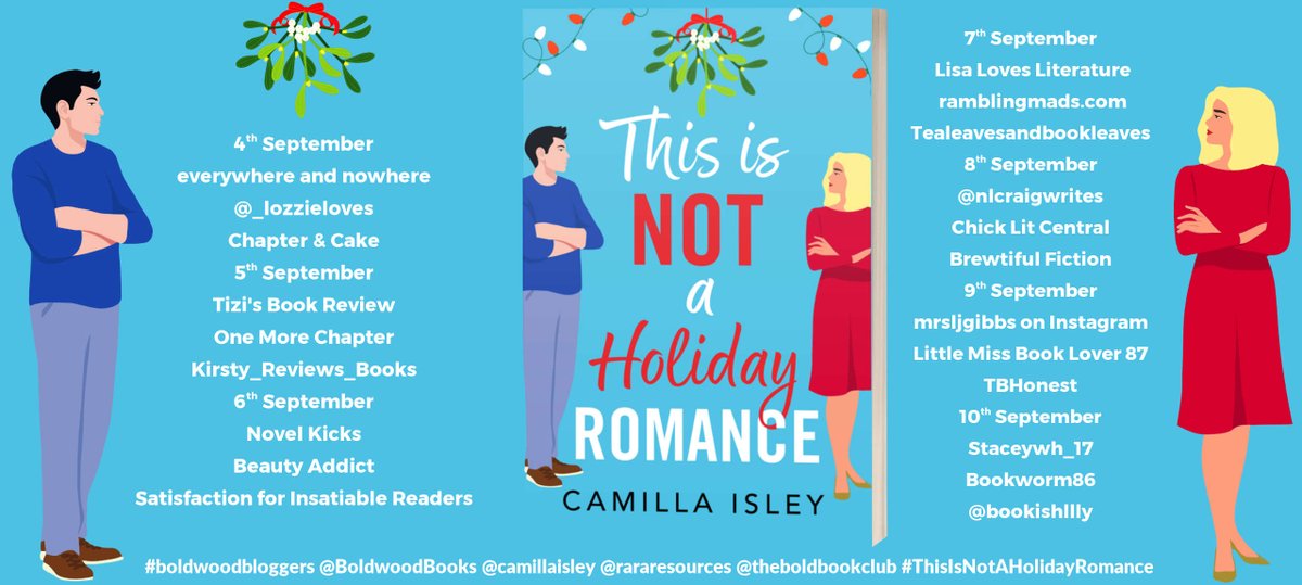 'The dialogue was a joy to engage in' says <a href="/SaraLeaSteven/">Sara Steven</a> about #ThisIsNotAHolidayRomance by <a href="/camillaisley/">Camilla Isley🗽👩‍❤️‍💋‍👨🐶🐱🍩</a> chicklitcentral.com/2024/09/book-r… <a href="/BoldwoodBooks/">Boldwood Books</a>