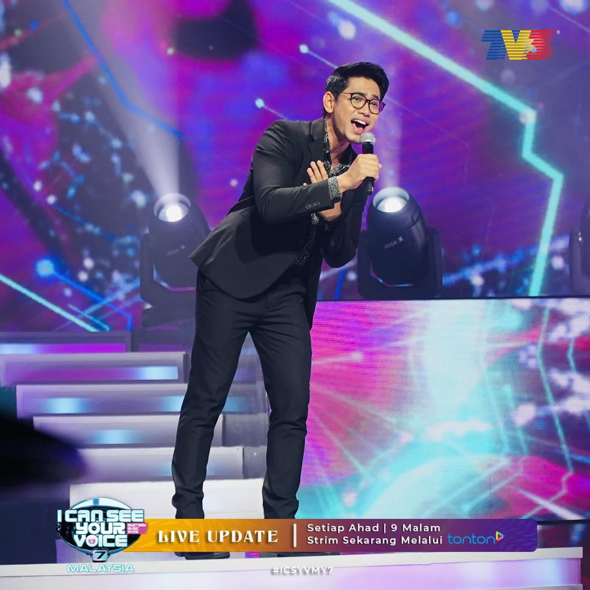 tv3malaysia's tweet photo. Khai Bahar kalau nyanyi lagu apa pun memang cair kan dengor 🫶🏻 

#ICSYVMY7 https://t.co/4FQbVr4UQ8