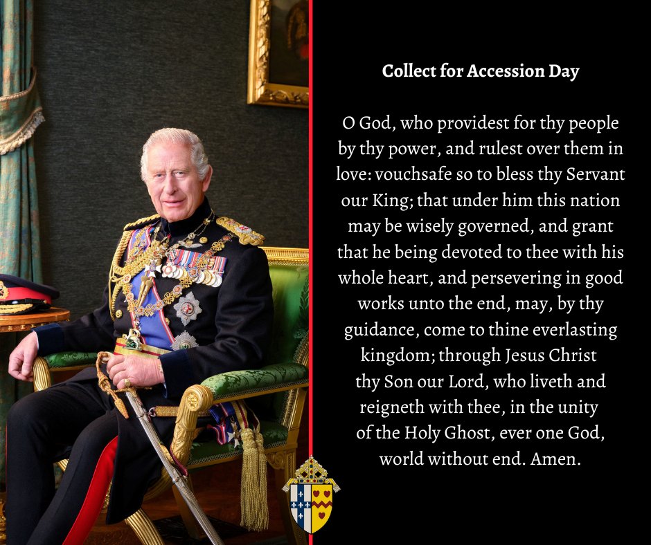 👑On this Accession Day, we pray for HM The King, asking the Lord to grant him a long life, devotion to God, and wisdom in the governance of our nation.