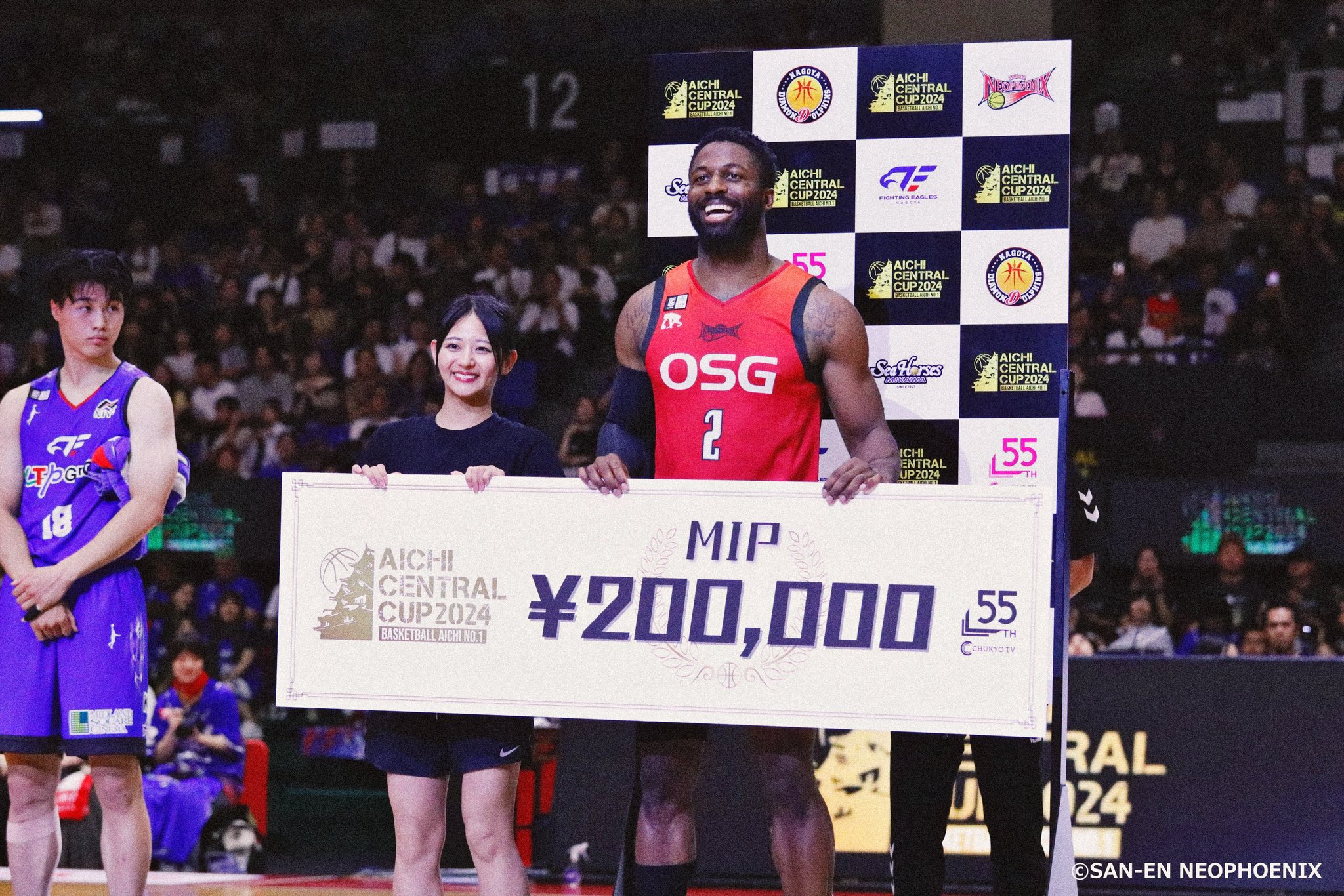 直筆限定 三遠ネオフェニックス デイビッド ヌワバ佐々木吉井