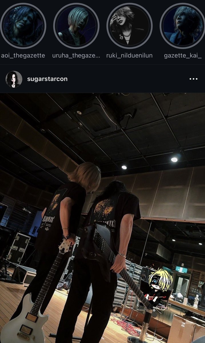 Droface's tweet image. I love it here right now….. 
This was all I needed today 😭❤️‍🩹

#theGazettE #togetheralways