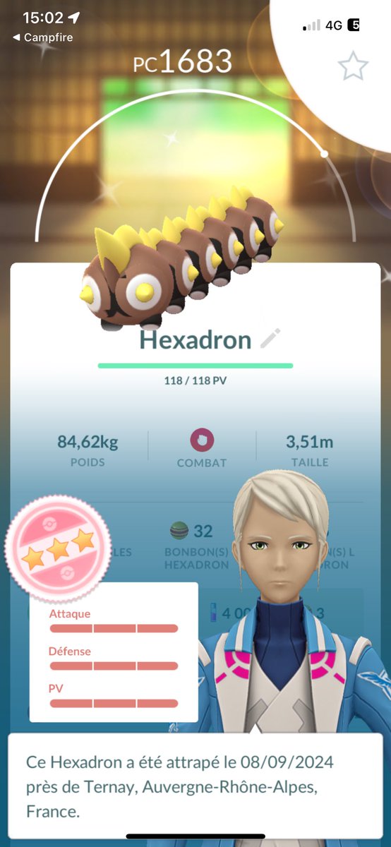Kayou_perdu's tweet photo. @pogo_central My first shundo 😁✨✨ https://t.co/ySmqkistS5