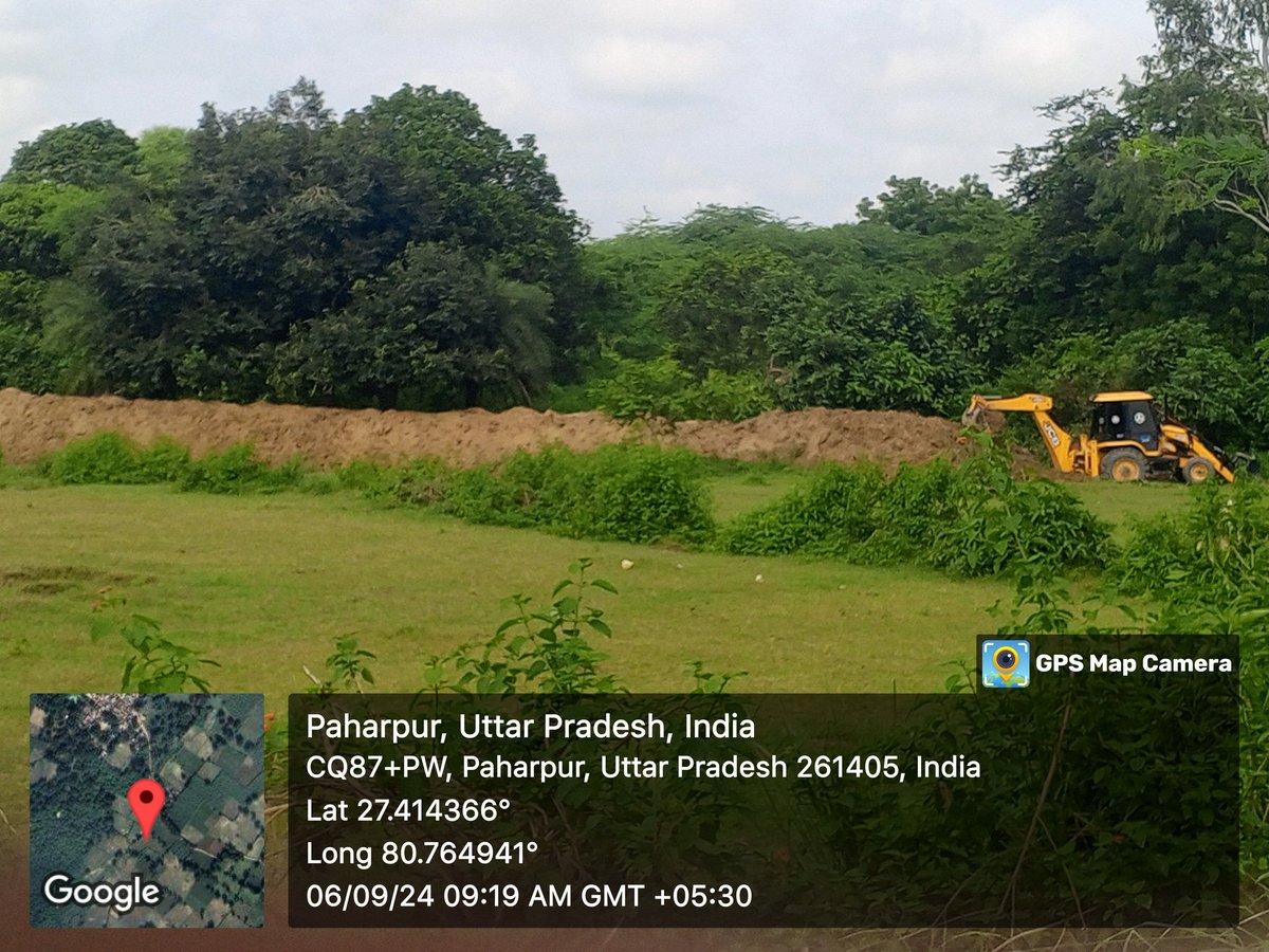 ग्राम पंचायत पहाड़पुर, मछरेहटा, सीतापुर में JCB से किया जा रहा कार्य।
नरेगा श्रमिकों पर प्रधान, सचिव का डाका, सरकारी योजनाओं का हो रहा है दुरुपयोग।।
संबंधित उच्चाधिकारी मौन।।
उचित कानूनी कार्रवाई करे।।
#dmsitapur
#cdositapur
#narega
#bdomachrehta
#dprositapur