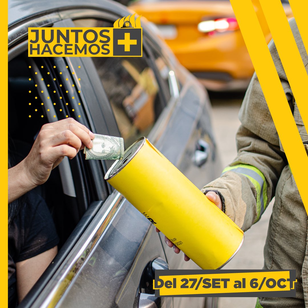 💛 Colecta Nacional del #CBVP
#JUNTOShacemosMÁS

Del 27 de setiembre al 6 de octubre