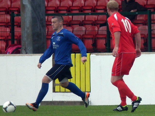 BclarComHistory's tweet photo. On this day in 2012, a goal from
Gary Brown gave us the local bragging rights in a 1-0 win over Ballynure Old Boys at Dixon Park in the second round of the Steel &amp; Sons Cup https://t.co/ajBlO8jn74
