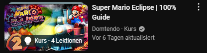 Da soll mal jemand sagen <a href="/Domtendo/">Domtendo</a> erfüllt seinen Bildungsauftrag nicht. Selbst YouTube sieht diese 4 Videos als Lektionen...