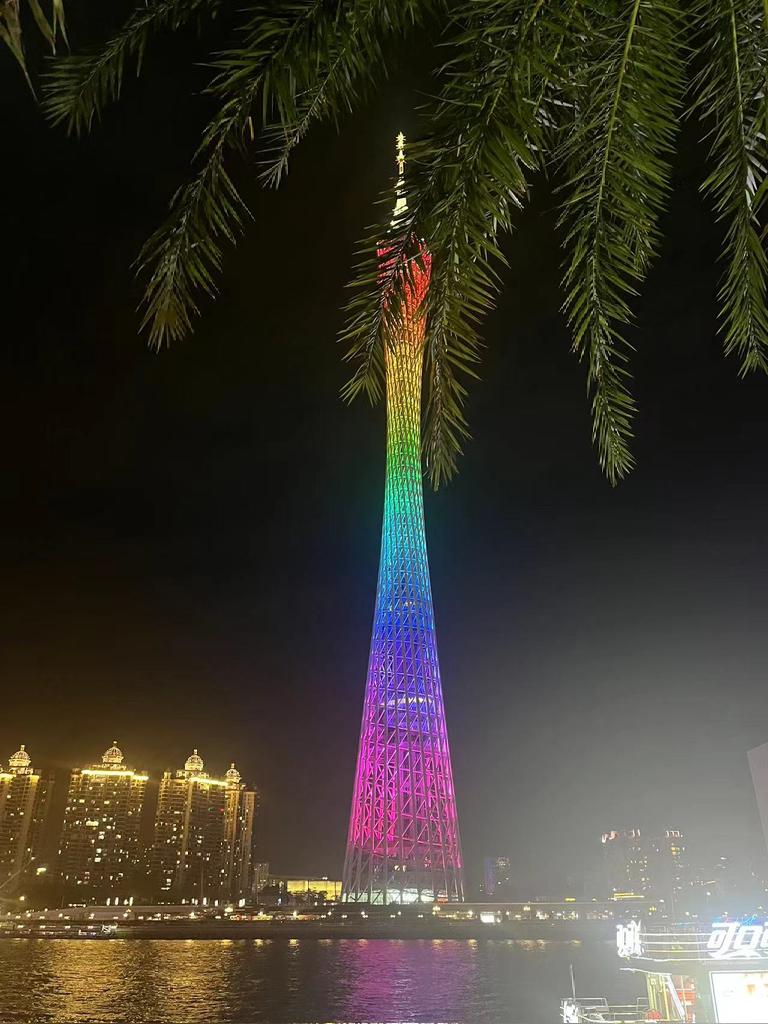 没见到台风，刚好出去走走