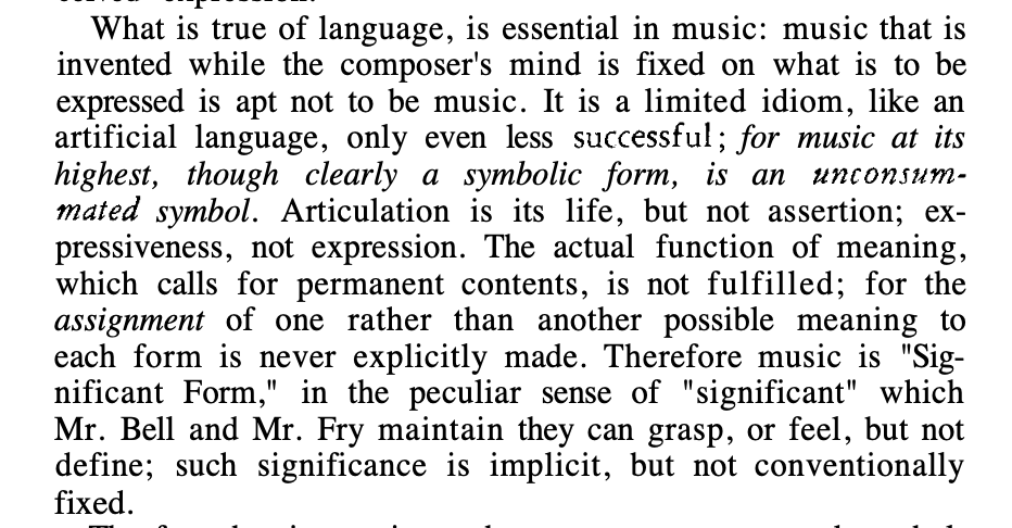 wfraser's tweet photo. Imploring reminder for contemporary musicians (Susanne Langer) https://t.co/uLxSRnLYtK