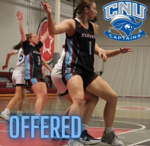 After a great visit yesterday I am excited to receive an offer to play for <a href="/cnuwbb/">Christopher Newport WBB</a>, thank you <a href="/CoachBroderick/">Bill Broderick</a>!!
