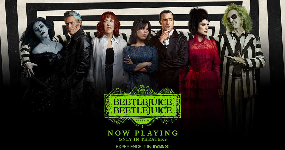 tremorphonic's tweet image. Today's viewing: #BeetlejuiceBeetlejuice
Pretty much what you expect, nothing mind blowing but faithful to the style of the original. It did feel very edited though. Pacing was hectic and lines from the trailer were cut from the film!
#NowWatching #HorrorMovies