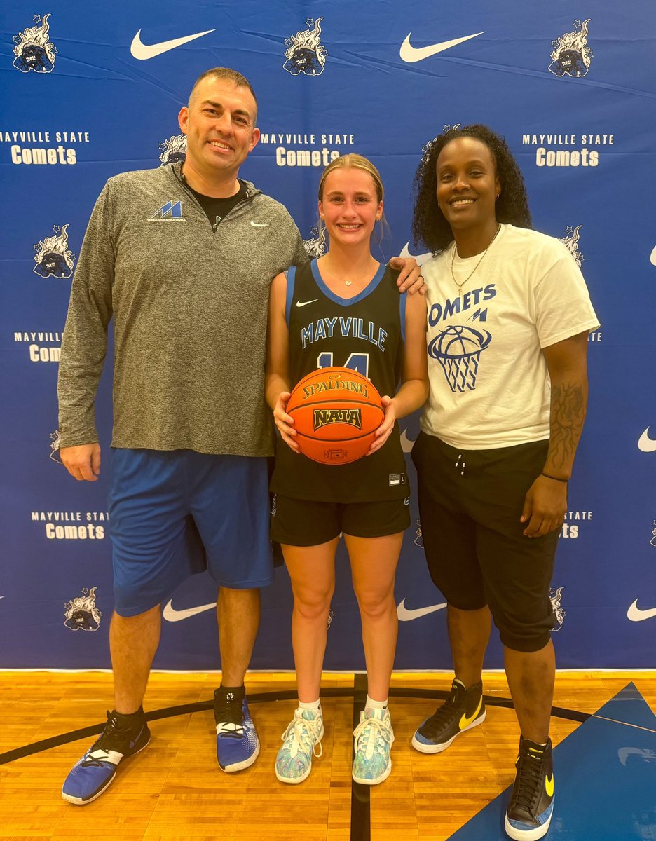 Whitney Welk (@welkwhitney) on Twitter photo So grateful to have received an offer from <a href="/CometsWBB/">Mayville State WBB</a>!! Thank you Coach Carpenter and Cook for such a wonderful visit! Go Cometsππ€
@CoachC_23 So grateful to have received an offer from <a href="/CometsWBB/">Mayville State WBB</a>!! Thank you Coach Carpenter and Cook for such a wonderful visit! Go Cometsππ€
@CoachC_23