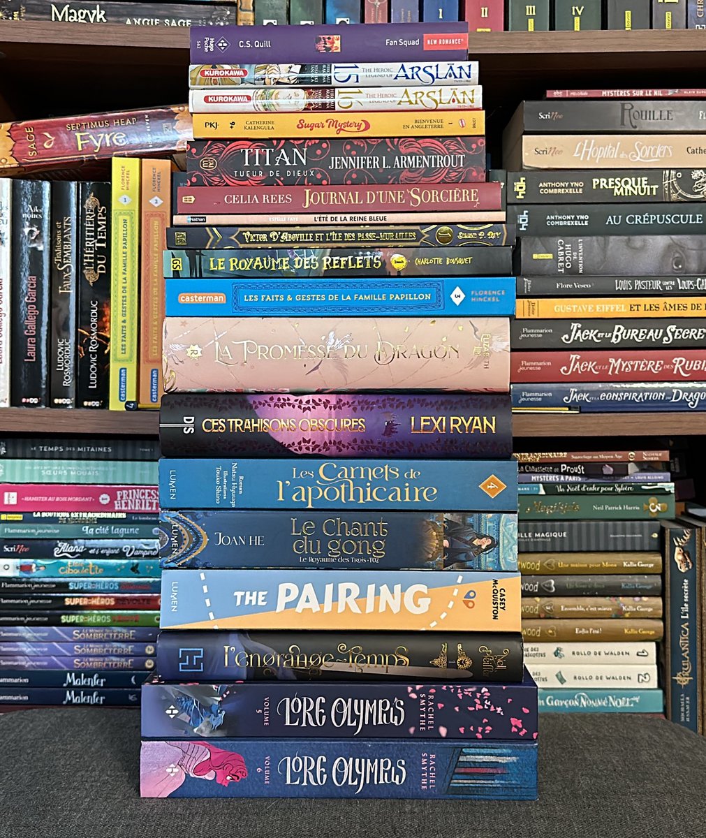 PILE À CHRONIQUER 

Comme annoncé sur Instagram, j’ai beaucoup de chroniques à écrire… un retard monstrueux, même si j’ai déjà fait pire !