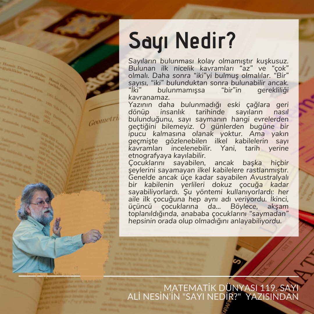 Matematik Dünyası Dergisi tweet media