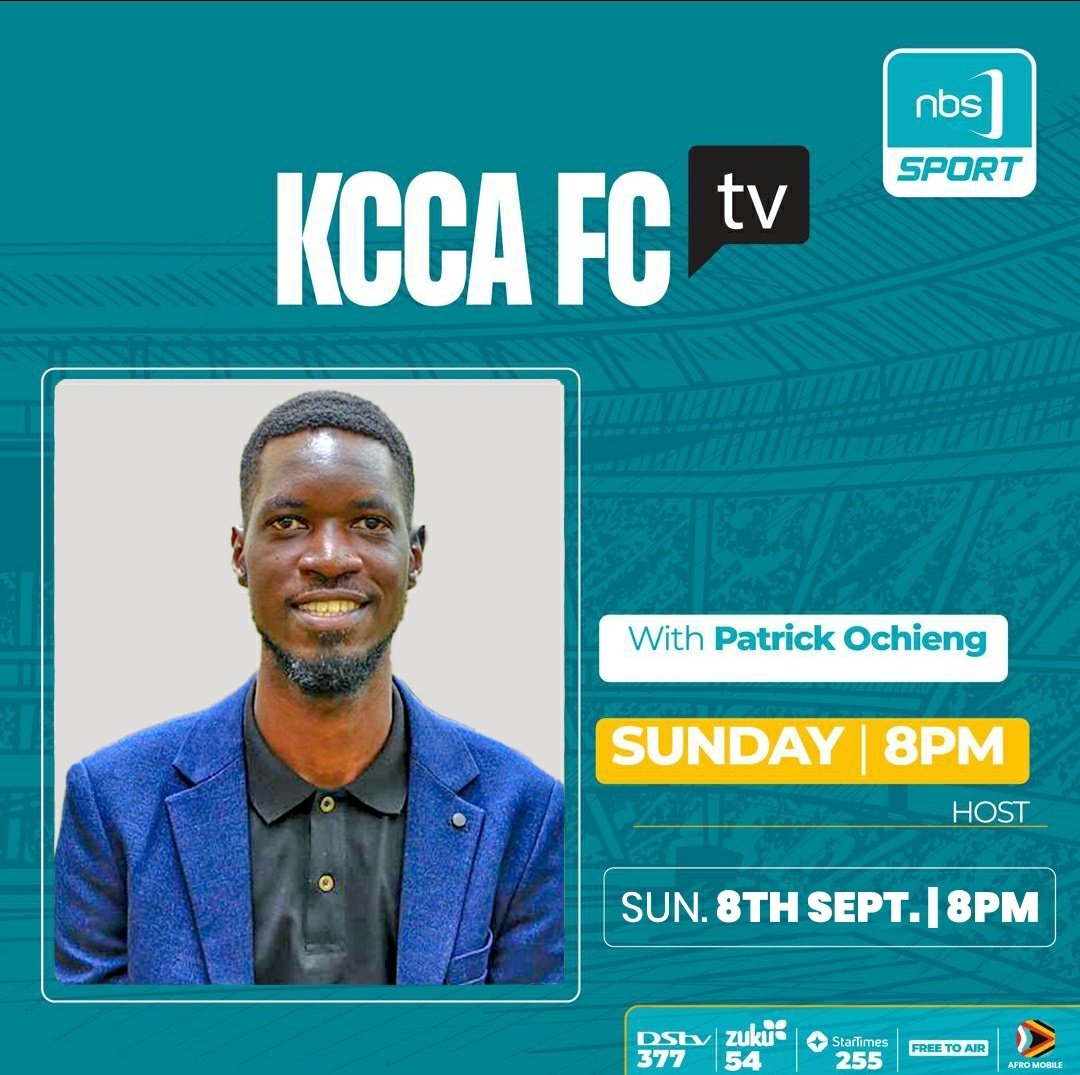 KCCAFC's tweet image. The #KCCAFCTV is back tonight on @NBSportUg at 8pm
✅ #KCCAFCDay
✅ Return of the @UPL
✅ New Signings.
Make a date to find out all the latest news from @MTNOmondiStdm