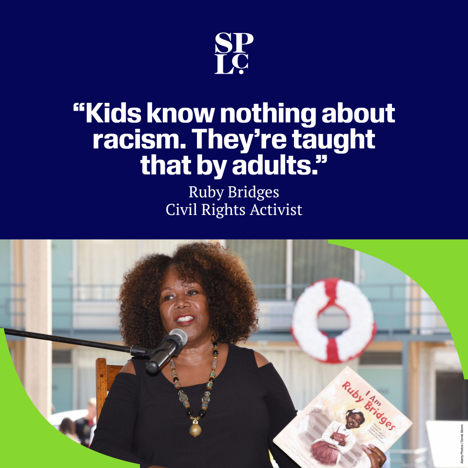 #OTD in 1954, Ruby Bridges was born. She became a civil rights activist at just 6 years old as the first Black child to attend the all-white William Frantz Elementary School in New Orleans.

Racism should be dismantled in the classroom. #TheMarchContinues