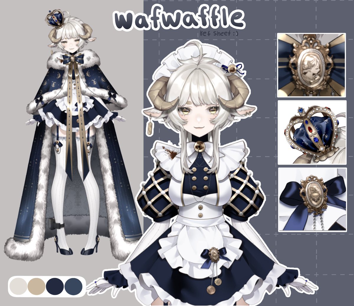 REF SHEET!! 
Du meilleur père de tout les temps☁️

Thank you so much: 
🎨Art <a href="/SHIQIIIII7/">-SHIQI-时七</a> 
🎨Rigg <a href="/Baily_ovo/">Baily Studio✨Live2D COMM OPEN✨</a>