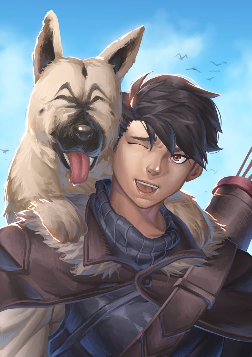 RustySoulG's tweet image. More art coming soon! 
This was done by @zhafran_hfz !!