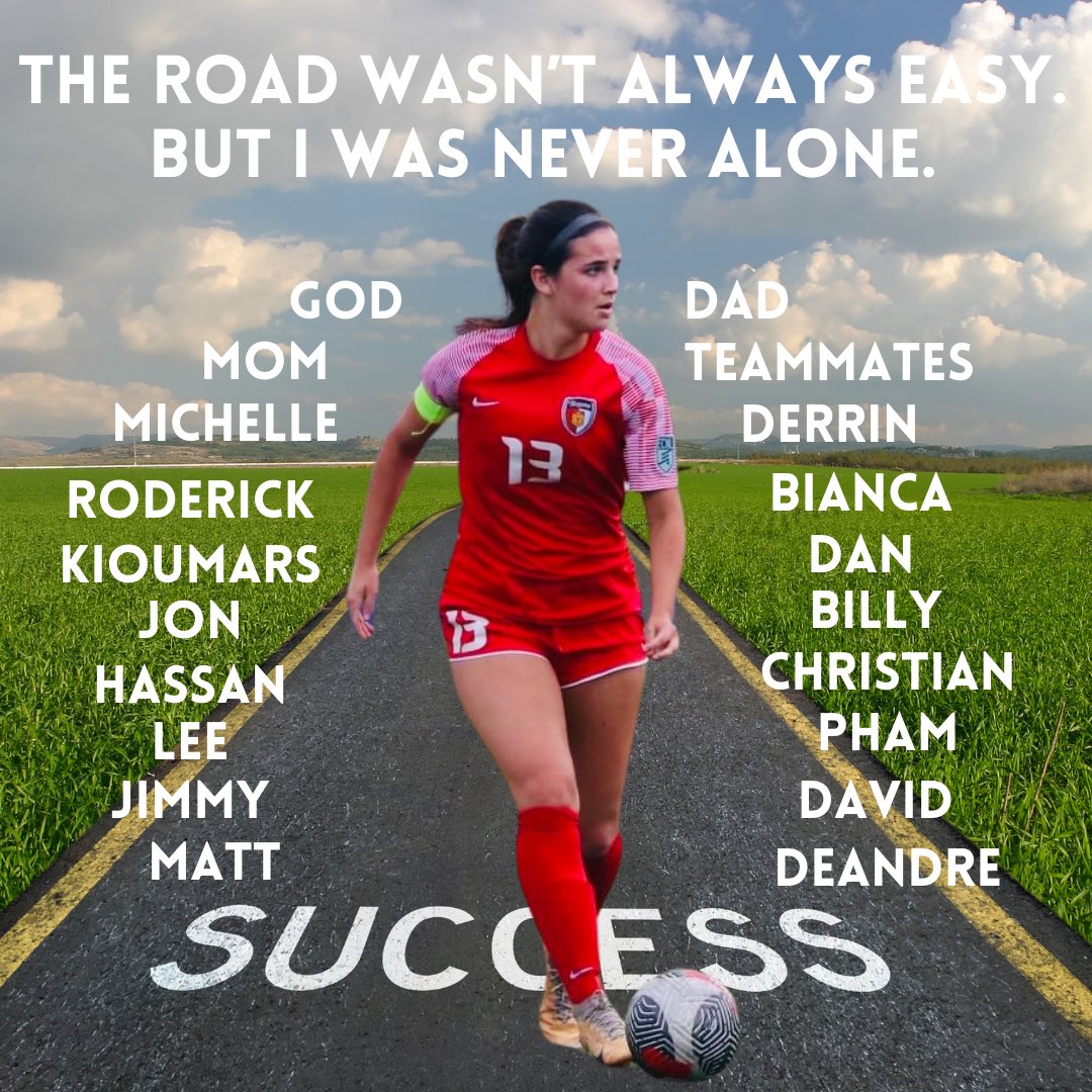 A categorical “thank you to my coaches and family” wasn’t enough to reflect how much each of these people poured into me and will continue to until I’m officially delivered to <a href="/HawaiiWSoccer/">Hawaii Soccer</a> <a href="/MicheleBud/">Michele Nagamine</a> in two short years! <a href="/ECNLgirls/">ECNL Girls</a> <a href="/ImYouthSoccer/">ECNL/GA/Recruiting/College Soccer</a> <a href="/ImCollegeSoccer/">College Soccer Truth ™</a>