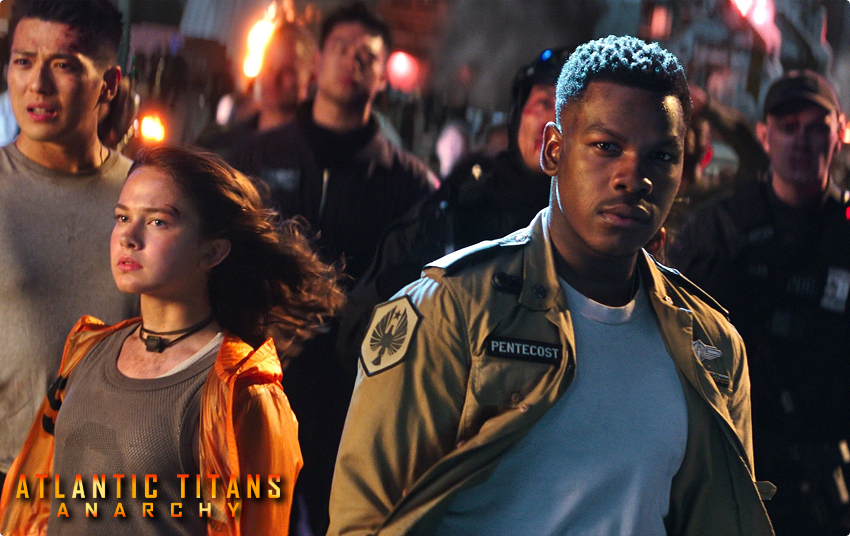 It’s been 10 years since massive fighting machines and the self-sacrifice of one man, Jackson Penteca, saved the world. Now, his son Fredro is a training instructor leading a new generation of Jaeger pilots as Earth’s peace is about to be shattered again. #AtlanticTitansAnarchy