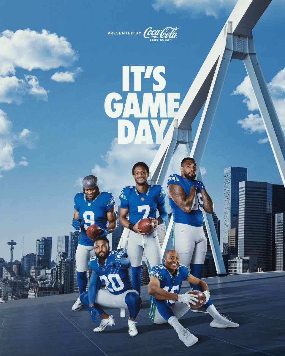 Booyah! It's finally GAMEDAY.

#GoHawks x <a href="/CocaCola/">Coca-Cola</a>