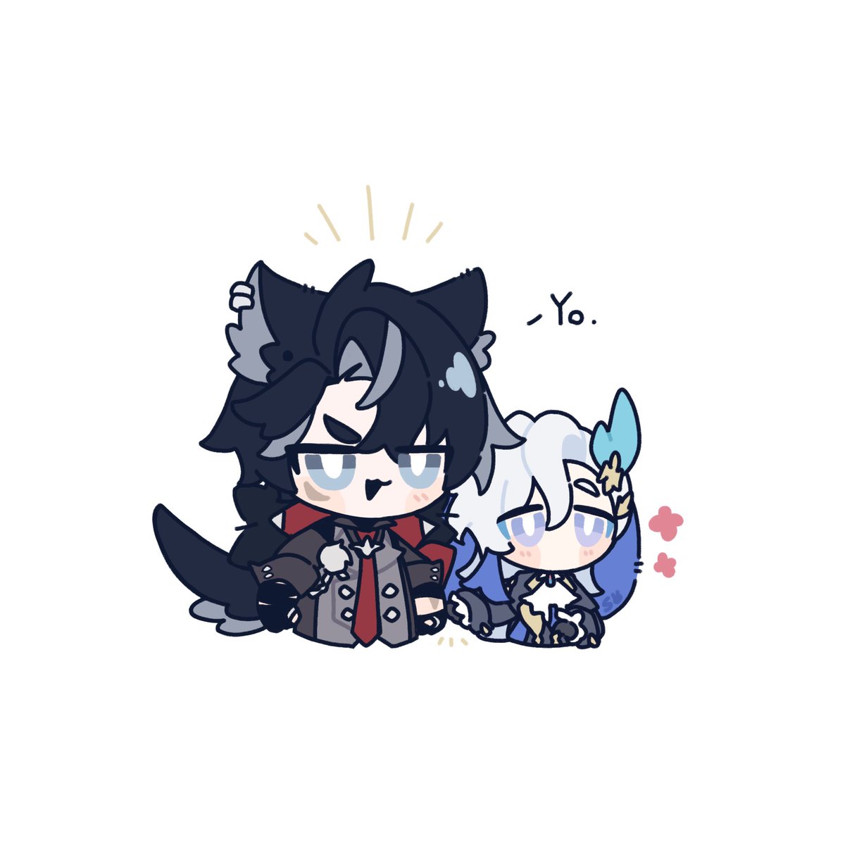 saden_meow's tweet photo. He’s a good dog 👿➡️🐶

#wriolette #リオヌヴィ https://t.co/ZkxO0aC16B