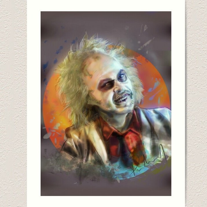 Get yourself or someone some Beetlejuice art prints, t-shirt and many more over at my Redbubble shop!
Currently 25% off all my stuff! Link below 👇 
Phil2cool.redbubble.com

#beetlejuice #fanart #shop #redbubble #findyourthing