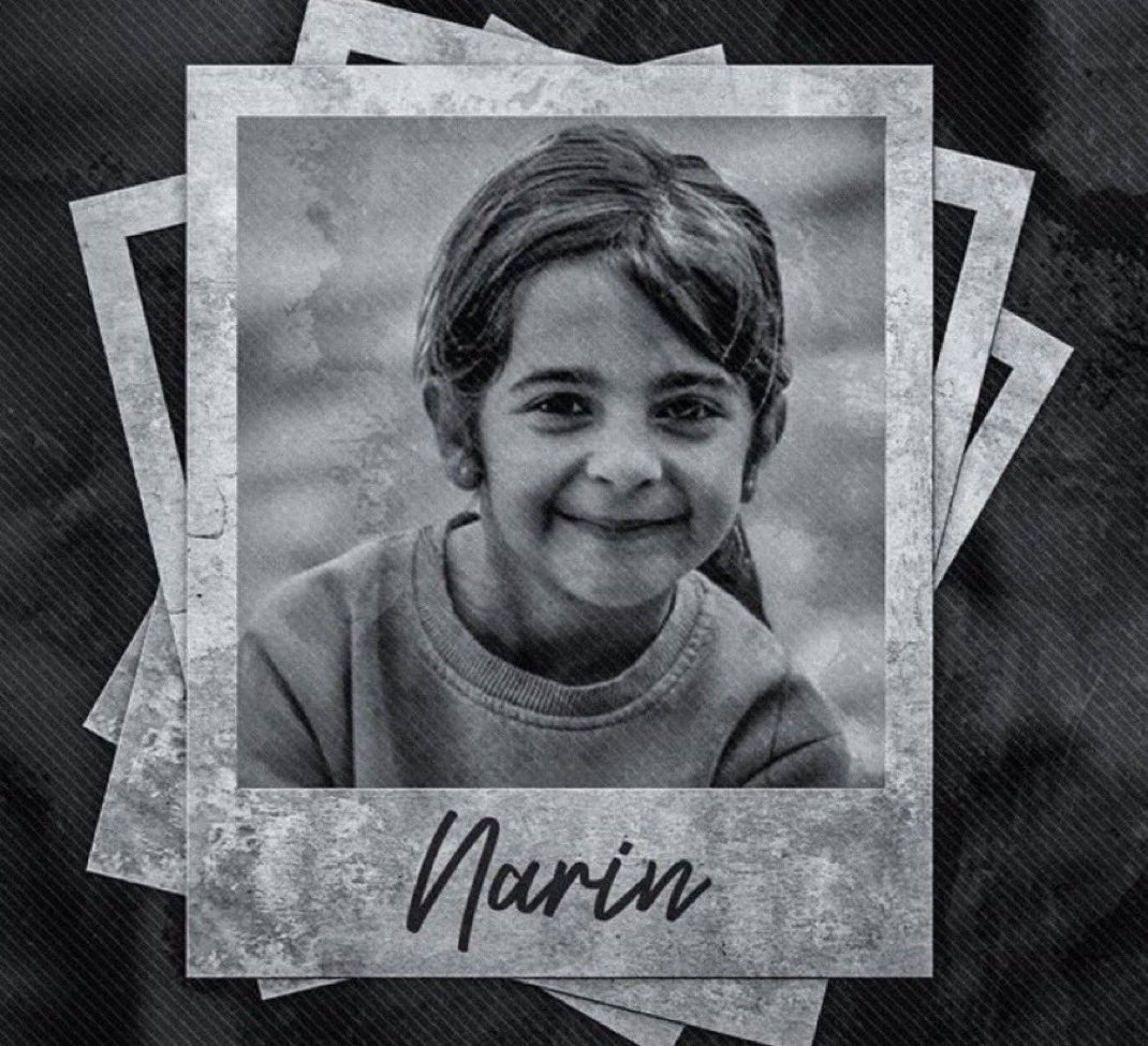 Madem inciteceksiniz neden adını #Narin koydunuz vicdansızlar.
 Ahmed Arif tek cümleye bütün ağıtları sığdırmış: "Kelebeklerin bile çocuklardan daha uzun süre yaşadığı bir coğrafyada, size hangi şiiri yazayım?"
 #otopsi  ALLAH BELANIZI VERSİN  ..