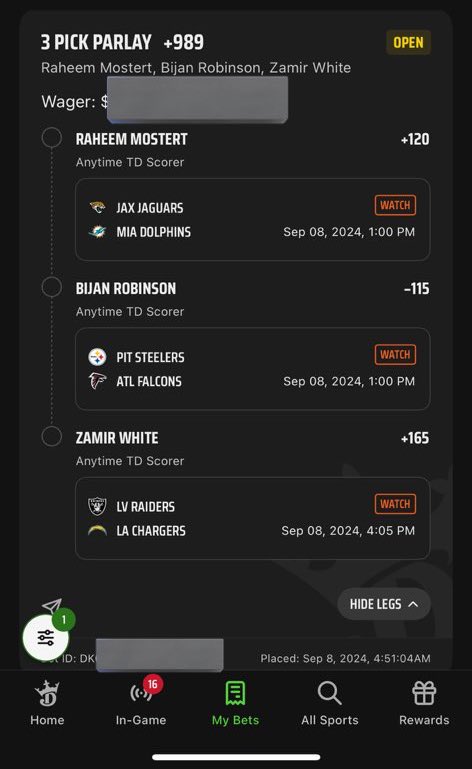 SharpEdgeBET's tweet photo. SHARP ANYtime TD Parlay 💥 💥💥 https://t.co/43qdNanvA7