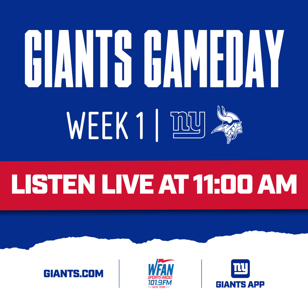 John Schmeelk (@schmeelk) on Twitter photo Giants Pregame coverage with Hackensack Meridian Health <a href="/Giants/">New York Giants</a> Gameday starts at 11AM on <a href="/WFAN660/">WFAN Sports Radio</a>.
<a href="/giantswfan/">GiantsWFAN</a> <a href="/jcasillas52/">Jonathan Casillas</a> and I are joined by <a href="/EliManning/">Eli Manning</a>, Daniel Jones, <a href="/TikiBarber/">Tiki Barber</a>, Tom Coughlin & more as we celebrate #Giants100
🎙️Stream Live at 11AM: audacy.com/stations/wfan Giants Pregame coverage with Hackensack Meridian Health <a href="/Giants/">New York Giants</a> Gameday starts at 11AM on <a href="/WFAN660/">WFAN Sports Radio</a>.
<a href="/giantswfan/">GiantsWFAN</a> <a href="/jcasillas52/">Jonathan Casillas</a> and I are joined by <a href="/EliManning/">Eli Manning</a>, Daniel Jones, <a href="/TikiBarber/">Tiki Barber</a>, Tom Coughlin & more as we celebrate #Giants100
🎙️Stream Live at 11AM: audacy.com/stations/wfan