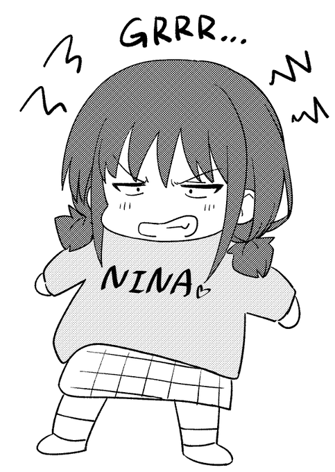 仁菜ってこうやって描くんだ…(人の絵の模写です) 