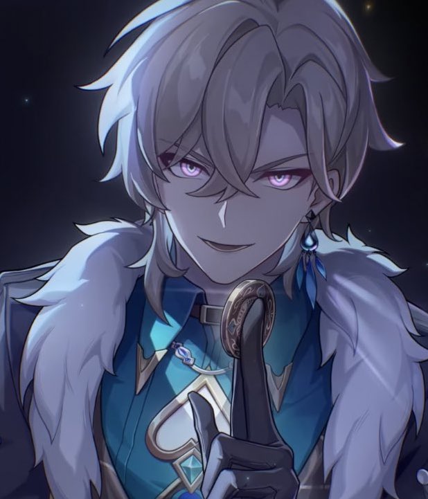 aventurine and reca being so handsome with this sinister expression, oh i have a type