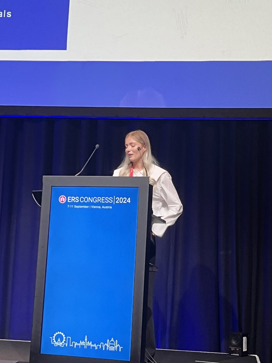 Great presentation by Faye Shrosbery <a href="/ImperialNHLI/">NHLI</a> 
Fabulous first presentation at ERSCongress