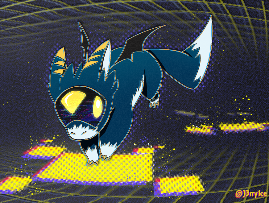 Jerry ๐ (@j3rry1ce) on Twitter photo Art Fight Attack for <a href="/KirocDraws/">Kiroc ๐๏ธ</a> !
Chubasco the Dorumon hopping around in cyberspace Art Fight Attack for <a href="/KirocDraws/">Kiroc ๐๏ธ</a> !
Chubasco the Dorumon hopping around in cyberspace