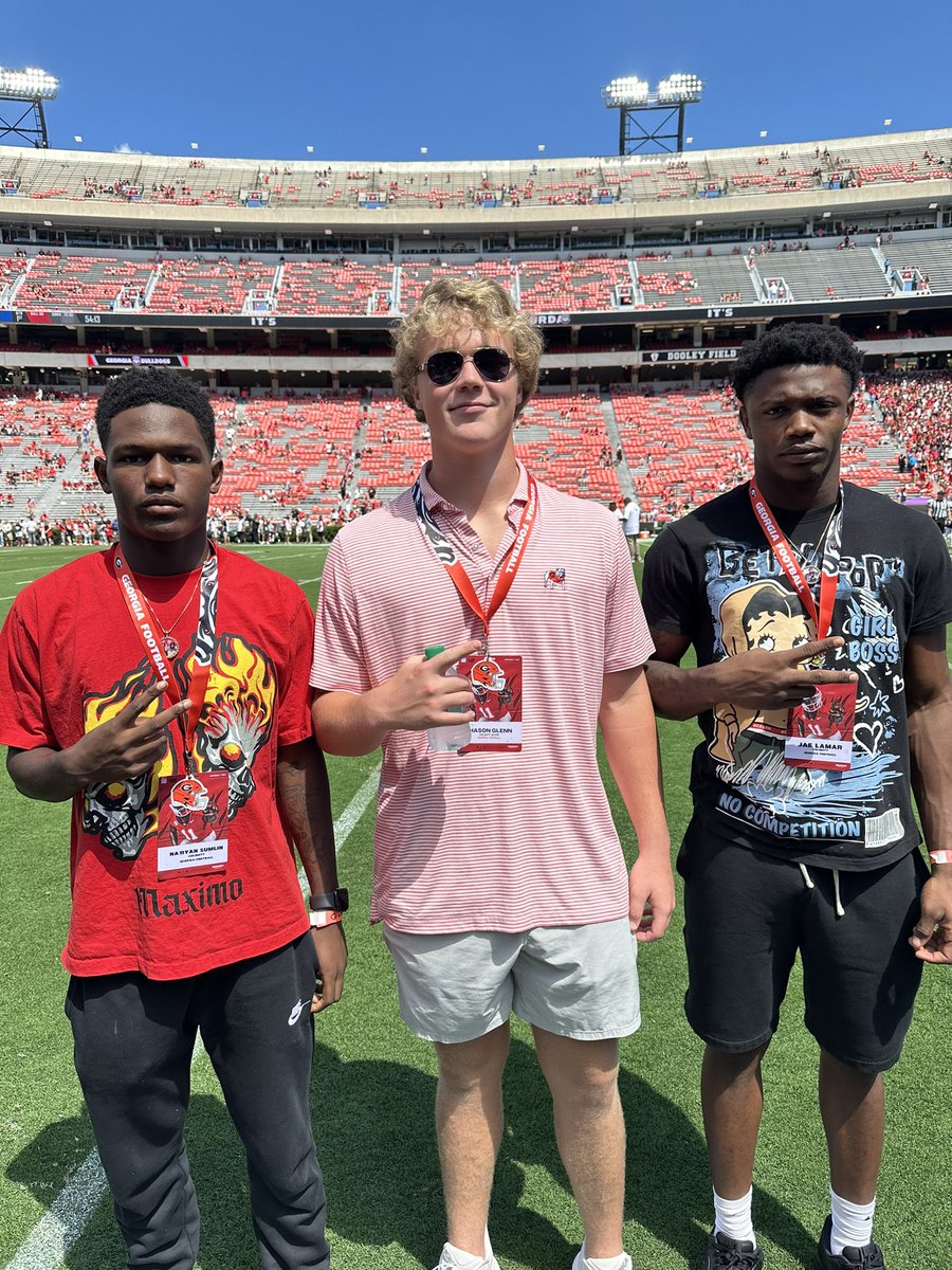 Chason Glenn (@chason_glenn) on Twitter photo I had a great time visiting <a href="/GeorgiaFootball/">Georgia Football</a> yesterday. Always a great time to come back to Athens, can’t wait to be back soon! Thank you <a href="/Coach_King01/">Jav</a>, <a href="/a___ray/">Adam Ray</a>, and <a href="/Kirk_Benedict/">Kirk Benedict</a> for the invitation and hospitality!
<a href="/CCPackersFball/">Colquitt County Football</a> <a href="/CoachHoon/">Sean Calhoun</a> <a href="/RecruitGeorgia/">Recruit Georgia</a> <a href="/RealBS_Report/">Brian Simmons</a> I had a great time visiting <a href="/GeorgiaFootball/">Georgia Football</a> yesterday. Always a great time to come back to Athens, can’t wait to be back soon! Thank you <a href="/Coach_King01/">Jav</a>, <a href="/a___ray/">Adam Ray</a>, and <a href="/Kirk_Benedict/">Kirk Benedict</a> for the invitation and hospitality!
<a href="/CCPackersFball/">Colquitt County Football</a> <a href="/CoachHoon/">Sean Calhoun</a> <a href="/RecruitGeorgia/">Recruit Georgia</a> <a href="/RealBS_Report/">Brian Simmons</a>