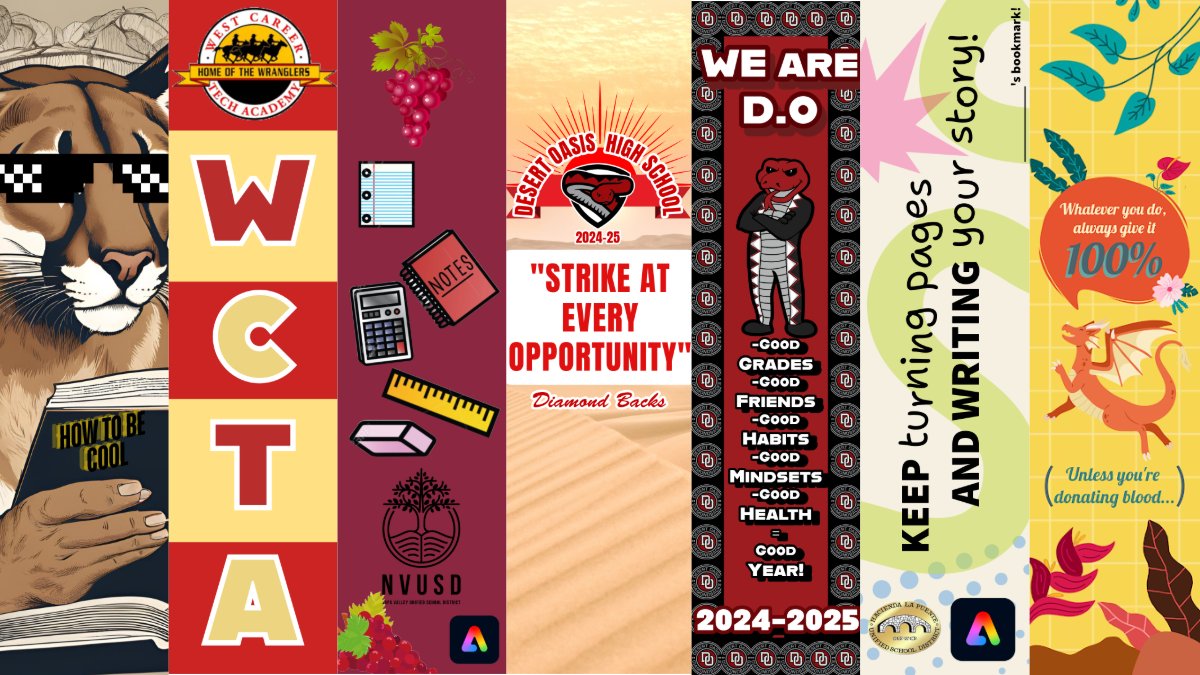 JacksonEdTech's tweet image. Reviewing some student submissions to the @AdobeExpress bookmark design contest and these kids got SKILLS (and jokes). 

From one motivational bookmark: "Whatever you do, always give it 100% (unless you're donating blood)." 😂

Open to all students: bit.ly/bookmarkflyer 

Have…