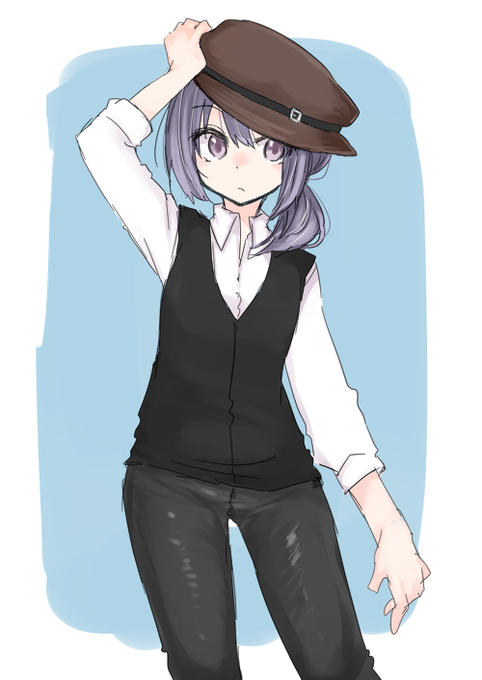 とりあえず描いた落書きをあげるの回。やっぱりね、部屋あつい。めちゃくちゃあついわけじゃないけどじわじわあついのよ・・・ 