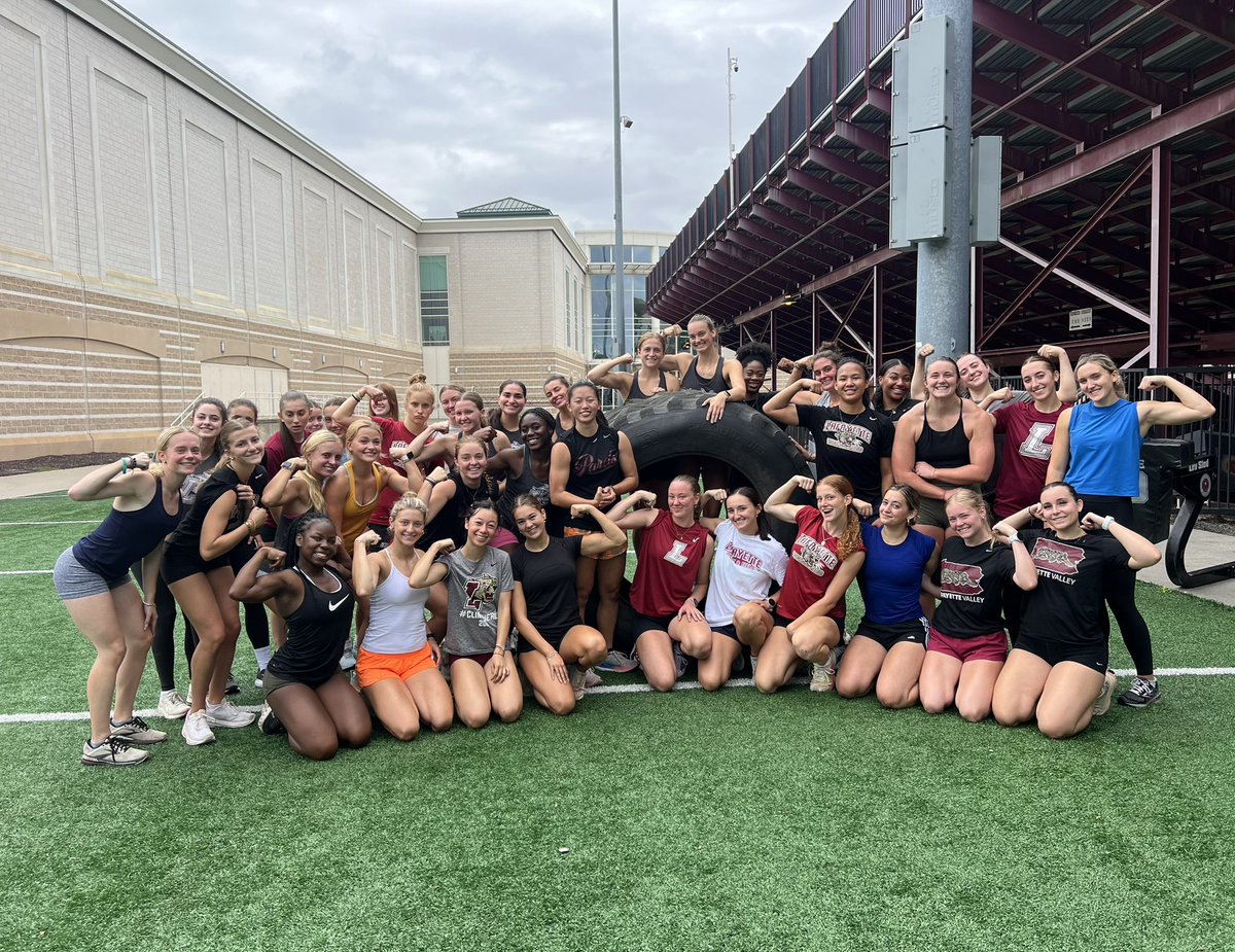 Saturdays in September are for strongwoman and strongman😁. Lafayette T&amp;F is back! A short but good 1st week of learning and being together. #lepsgo #runjumpthrow