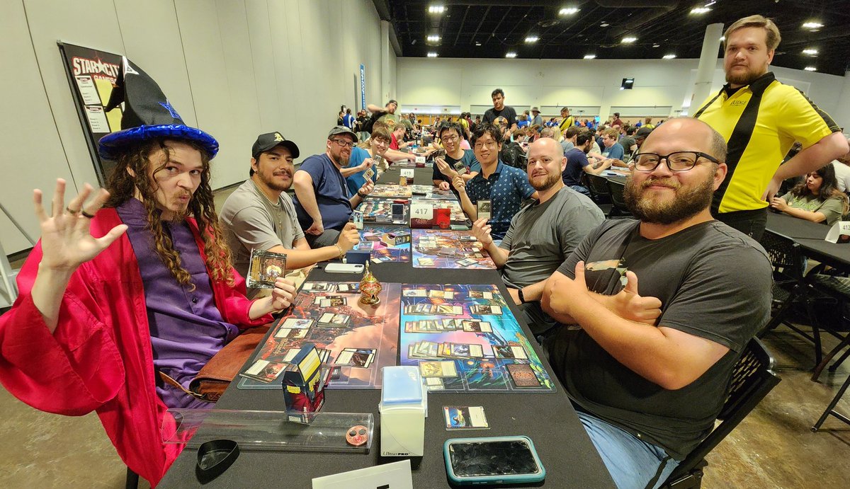 SCGCON's tweet photo. 8 players were chosen over the weekend of #SCGTAMPA to draft Alpha "Welcome to Rathe" in this EXCLUSIVE tournament! https://t.co/8aN6E8mnWB