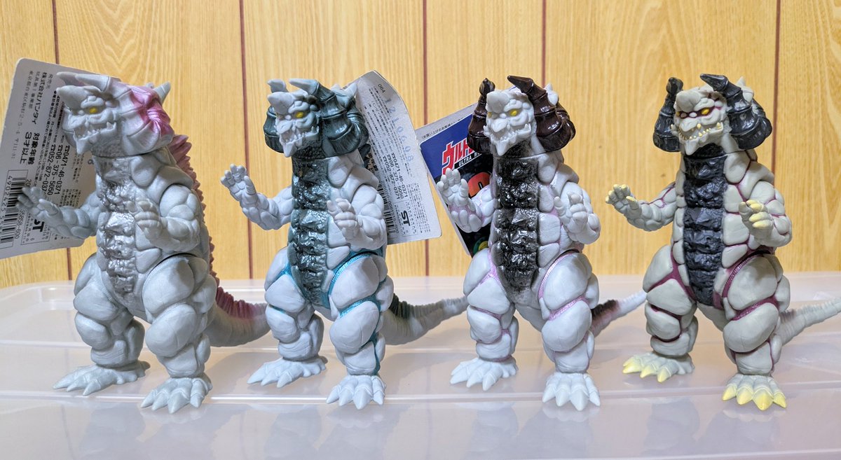 シルバゴン ソフビ サンプル？中国バンダイ？