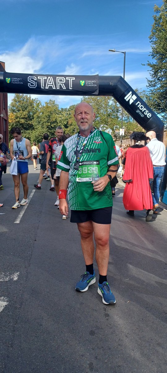 RealDavidHardy's tweet photo. Finished mid table, my second fastest @runnorwich according to strava so will take that!
#OldManRunning 
#norfolkrunning https://t.co/eHCxDfFTWW