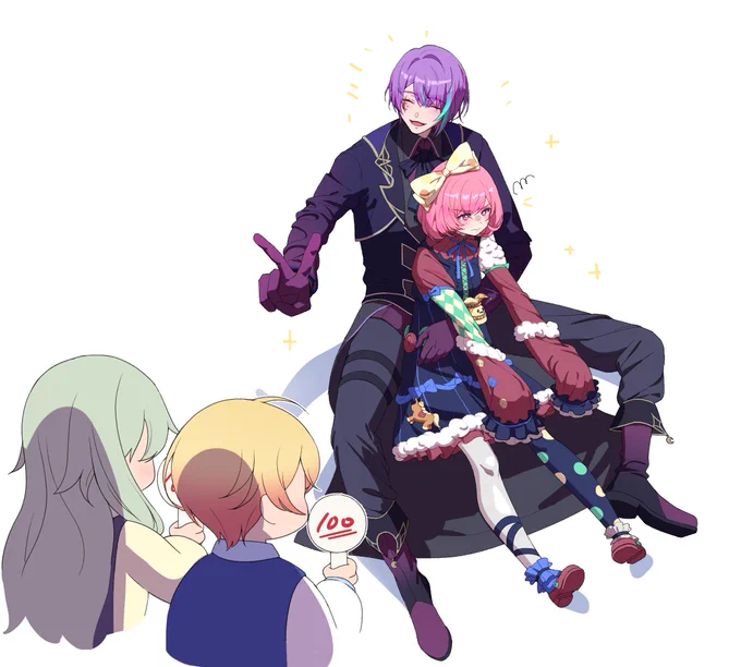 #prsk_FA この二人可愛すぎ(妄想いっぱい 
