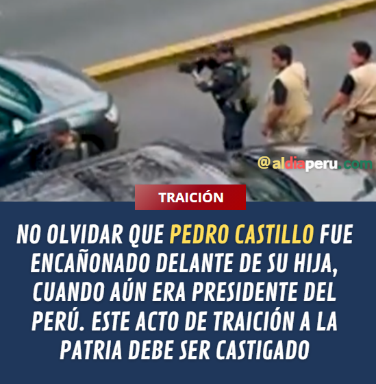 aldiaperupe's tweet photo. #HECHOS: Pedro Castillo seguía siendo presidente; aún no se votaba su inhabilitación en el #Congreso, pero agentes SUAT lo encañonaron por órdenes superiores. Este hecho tendrá que investigarse cuando en el Perú regrese la democracia.

#TAG: José Domingo Pérez keiko fujimori https://t.co/EmB0xldNgT