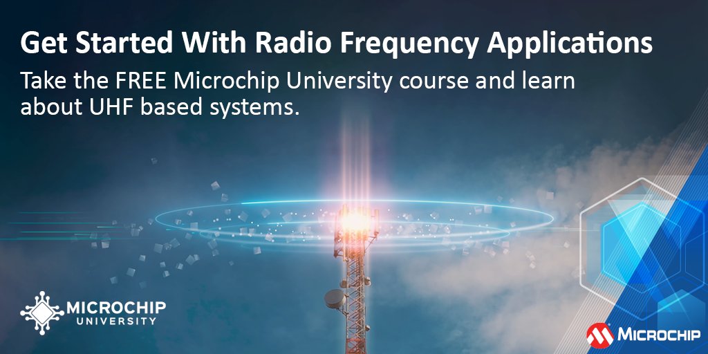 MicrochipTech's tweet image. Want to learn about UHF based systems? In this FREE course you will find out how to use our UHF devices and explore the performance with our demo kit. Register: mchp.us/3MnwTEq. #UHF #Synchronization #DataCommunication
